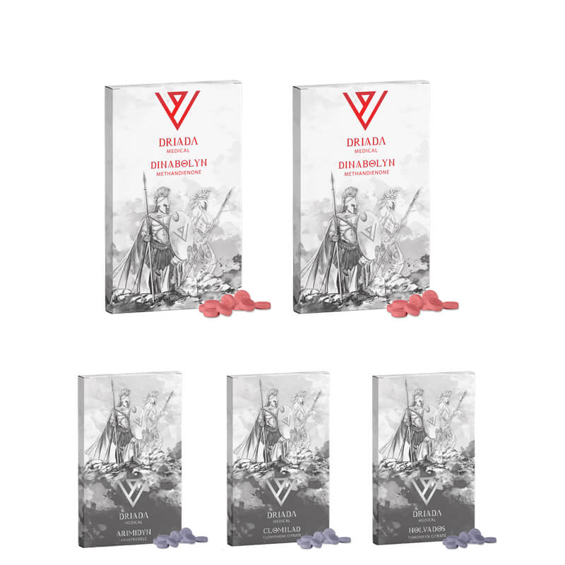 Tömegnövelő csomag 6 hétre Dianabol Driada Medical