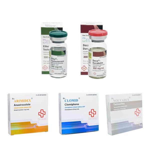 Tömegnövelő csomag 8 hét Enanthate Deca Durabolin Beligas World