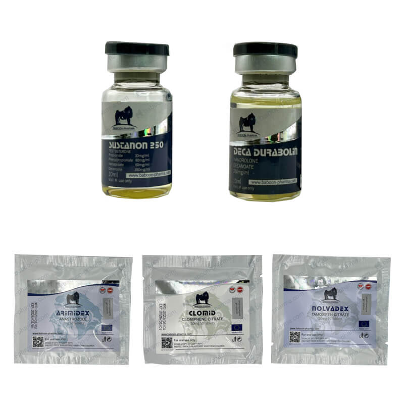 BABOON PHARMA Klasszikus Tömegnövelő Csomag Sustanon Deca