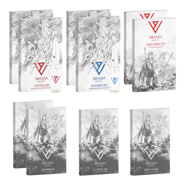 Haladó Tömegnövelő Csomag DRIADA MEDICAL Sustanon Deca Dianabol 8 hét