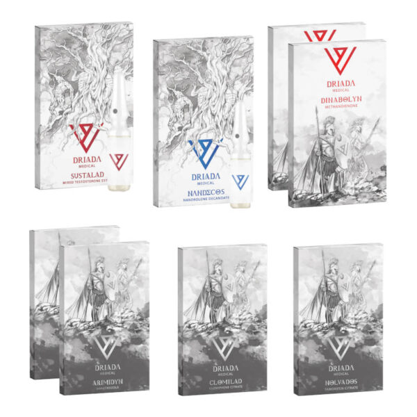 Tömegnövelő csomag DRIADA MEDICAL Sustanon Deca Dianabol 8 hét