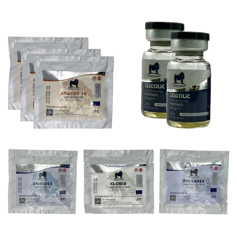 Csomagolási erősség PTO Anavar teszt P 6 hét Baboon Pharma