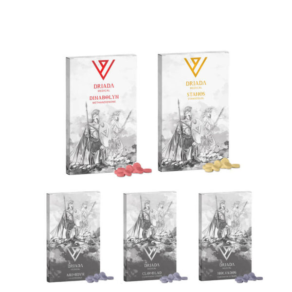 Zsírtömeg növelése 4 héten keresztül Dianabol Winstrol Driada Medical