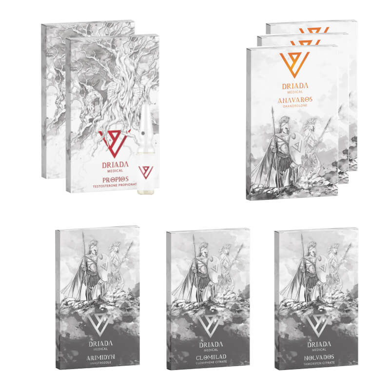 Anavar Test P 6 hetes erősítő csomag, Driada Oral orális szteroidok