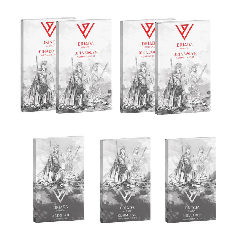 Szájon át szedhető Dianabol PCT 8 hetes tömegnövelő csomag a Driada Medicaltól