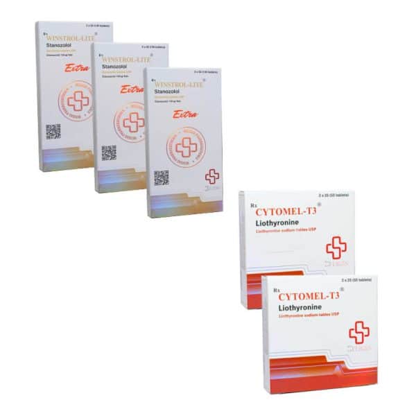 Stanozolol + T3 Cytomel Száraz csomagolású orális szteroidok (8 hét) Beligas Pharmaceuticals International
