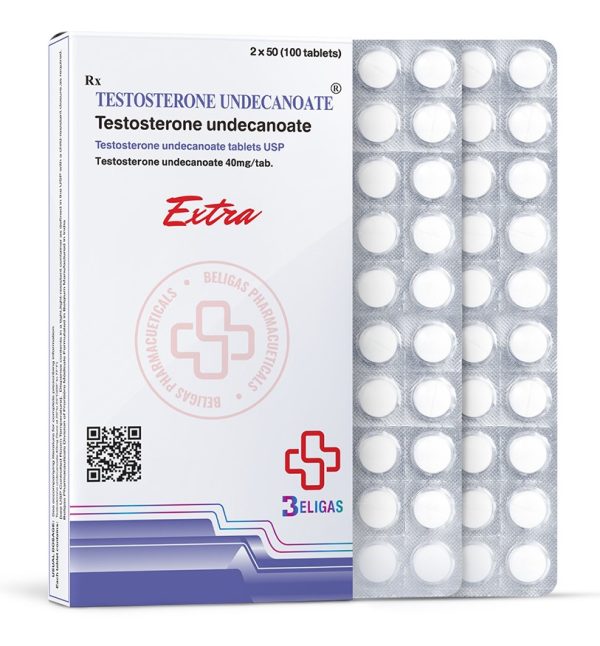 Tesztoszteron-undekanoát 40 mg 100 tabletta