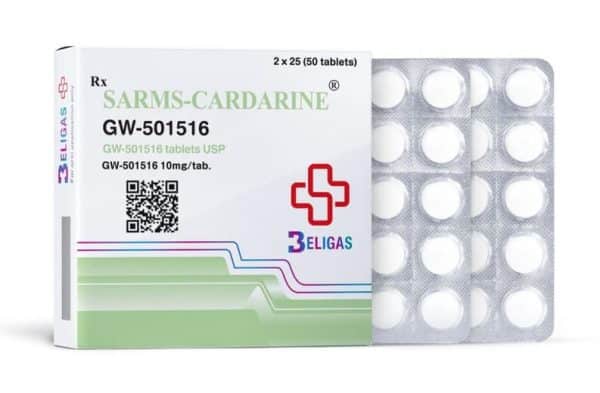 Sarms Cardarine 10 mg 50 tabletta beva