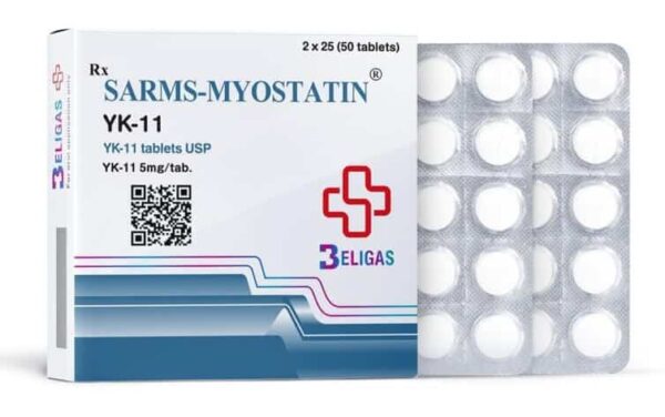 Sarms Myostatin 5 mg 50 tabletta belgák