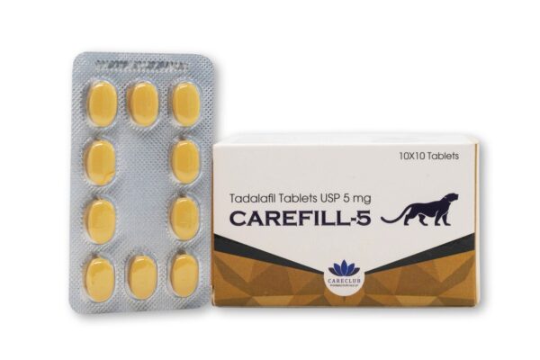 Carefill 5 mg Tadalafil 100 tabletta EU Gyógyszertár