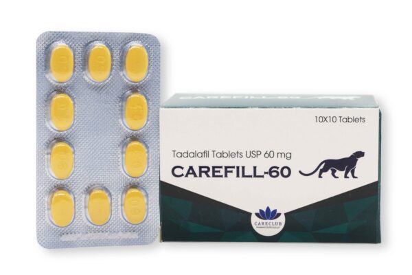 Carefill 60mg Tadalafil 100 tabletta EU Gyógyszertár