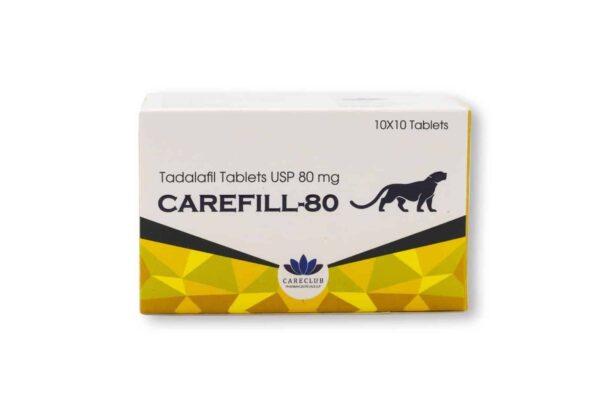 Carefill 80mg Tadalafil 100 tabletta EU Gyógyszertár