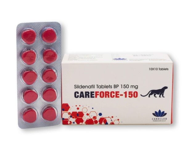 Careforce 150mg Sildenafil BP 100 tabletta EU Gyógyszertár