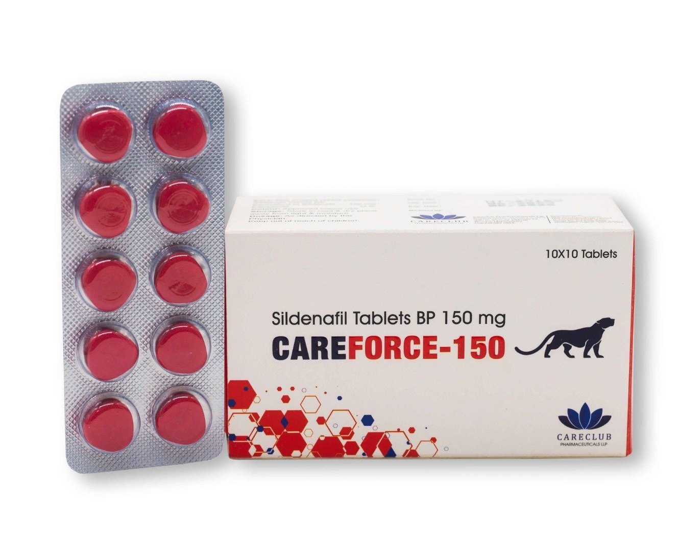 Careforce 150mg Sildenafil BP 100 tabletta EU Gyógyszertár