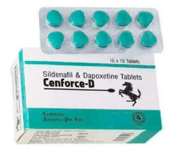 Cenforce D 160 mg Sildenafil+Dapoxetine 100 tabletta EU Gyógyszertár