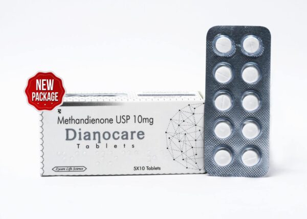 DIANOCARE Methandienone tabletták 10mg 5×10 1