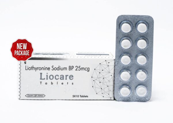 LIOCARE Nátrium-liotironin tabletták BP 25mg 5×10 1