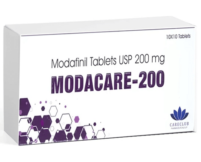 Modacare 200 mg Modafinil tabletta USP 100 tabletta EU gyógyszertár