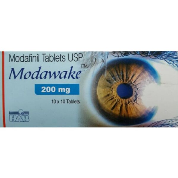 Modawake 200 mg Modafinil tabletta USP 100 tabletta EU gyógyszertár
