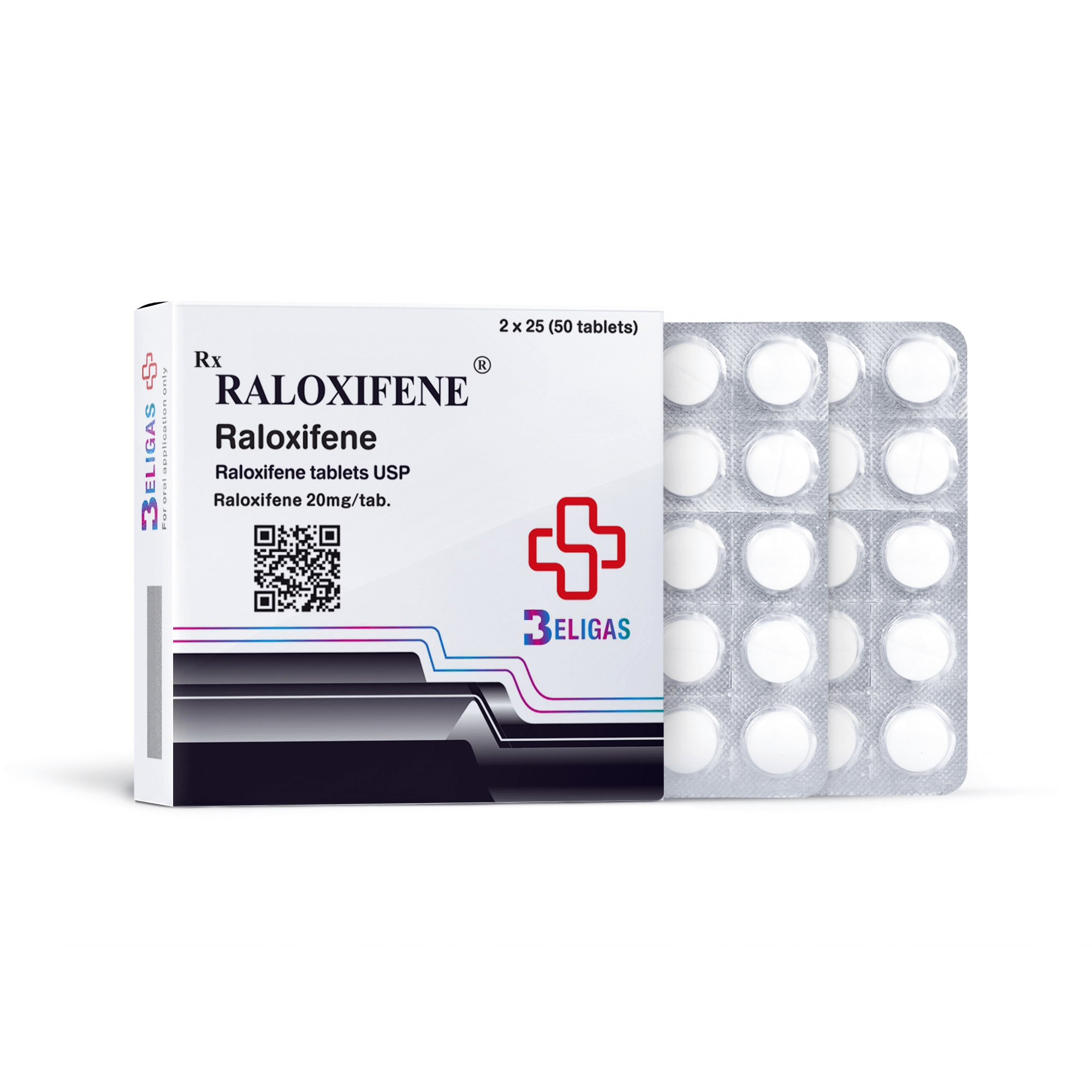RALOXIFENE 20mg 50 tab beligas