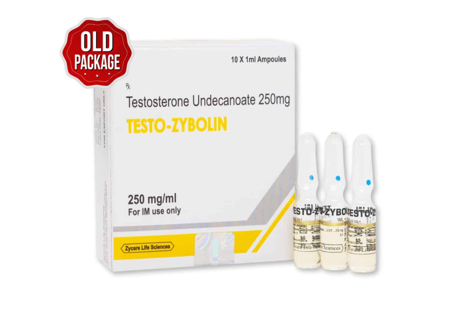 TESTO ZYBOLIN Tesztoszteron Unde 250mg 1×10 1