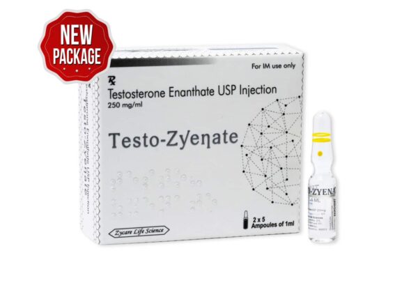 TESTO ZYENATE tesztoszteron enantát injekció 250mg 1×10 1