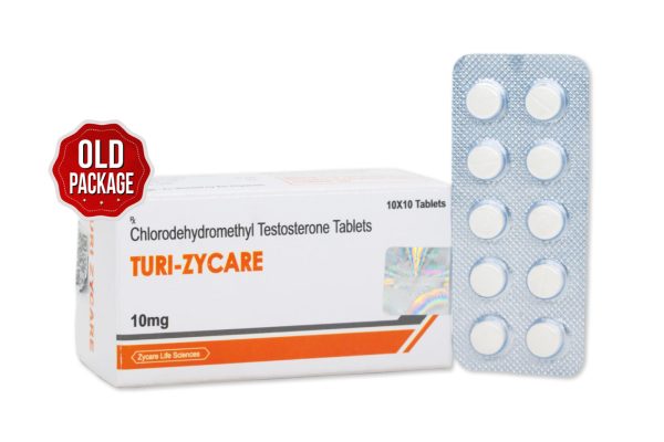 TURI ZYCARE 4 klór-dehidrometil-tesztoszteron 10 mg 10 × 10 1