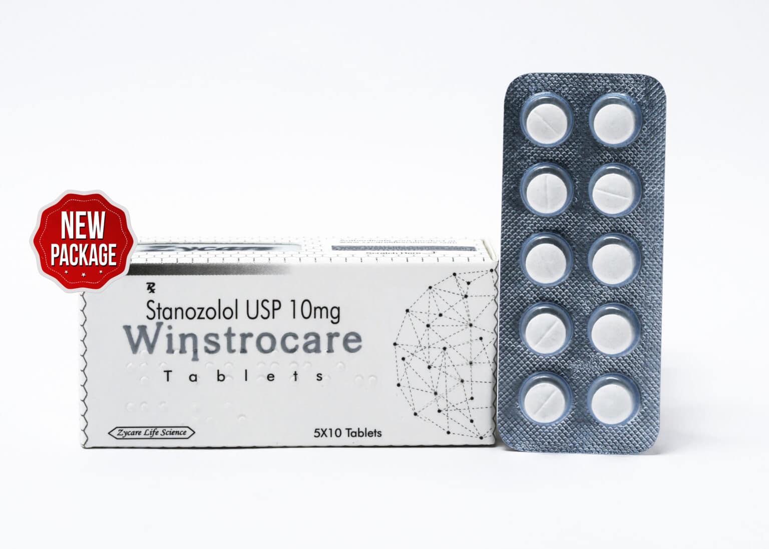 WINSTROCARE Stanozolol tabletták USP 10mg 5×10 1