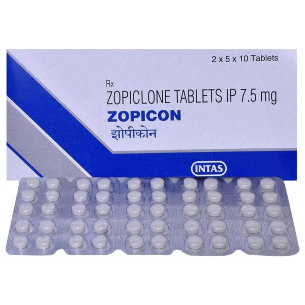 Zopiclone 7,5mg Zopiclone 100 tabs Patika EU