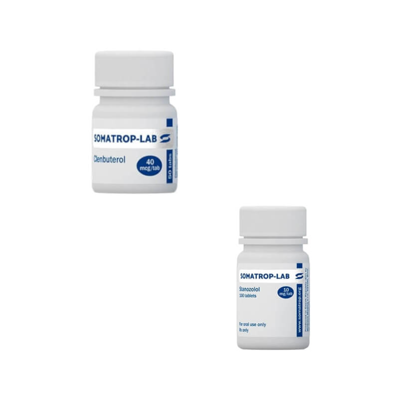 Winstrol + Clenbuterol Somatrop Labs Fogyókúrás Bevezető Csomag Nőknek (8 Hetes)