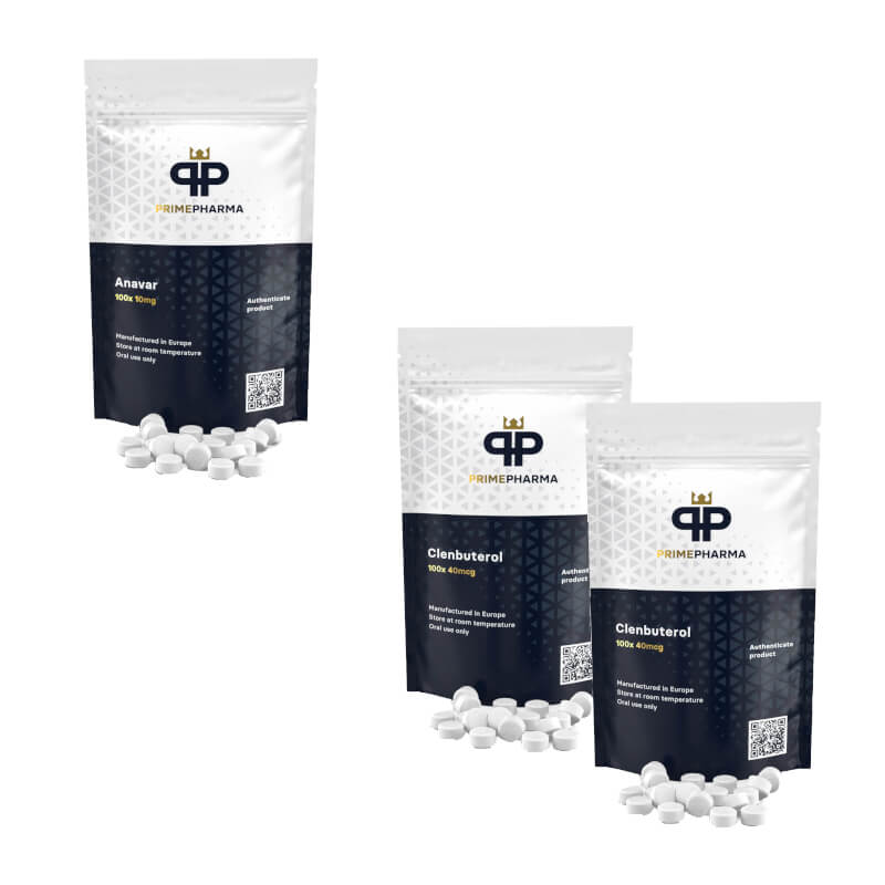 Haladó Fogyókúrás Csomag Nőknek: Anavar Clenbuterol 8 Hetes Prime Pharma