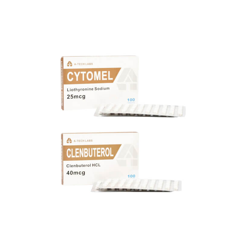 Fogyókúrás csomag nőknek A TECH LABS CLENBUTEROL + T3 (8 hét)