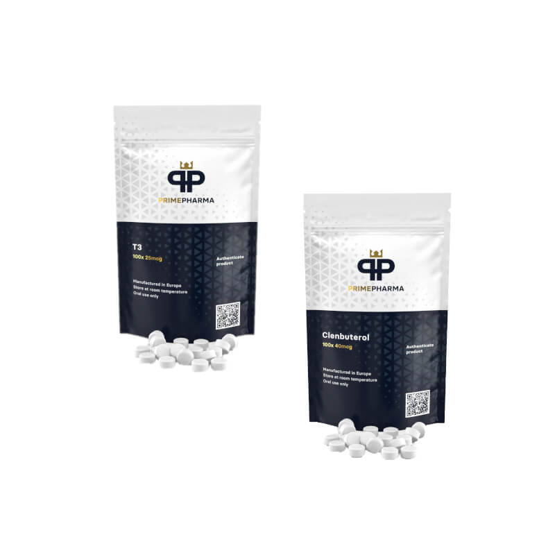 Prime Pharma Női Fogyókúrás Csomag CLENBUTEROL + T3 (8 hét)
