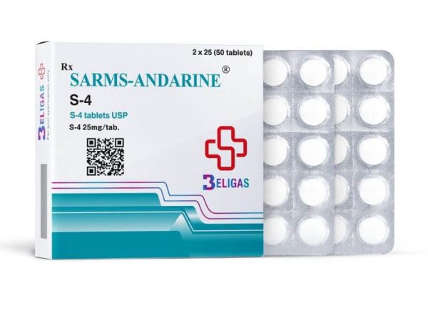 Sarms Andarine 25 mg 50 tabletta belgikus