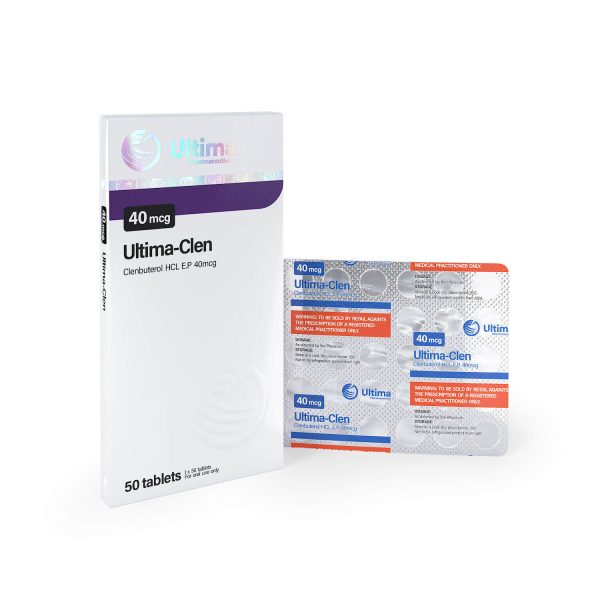 Ultima Clenbuterol 50 tabletta x 40 mcg