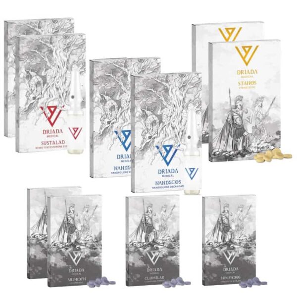 Lean mass pack SZÁJON ÁT ADAGOLVA 8 hét Sustanon Deca Winstrol Driada Medical 2