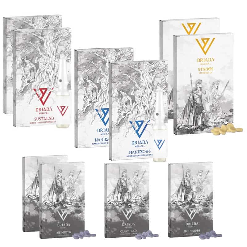 Lean mass pack SZÁJON ÁT ADAGOLVA 8 hét Sustanon Deca Winstrol Driada Medical 2
