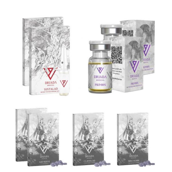 Tömegnövelő izomtömeg-növelő 8 hét Sustanon Primobolan Driada Medical 1