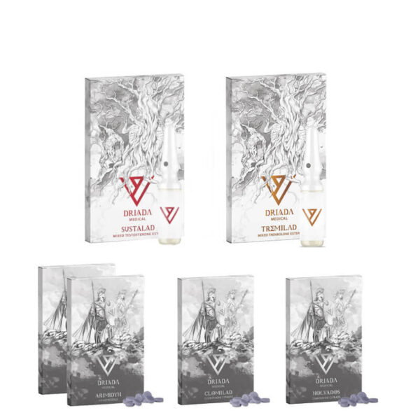 Sovány tömeg csomag 10 hetes Sustanon Tri Tren Driada Medical 1