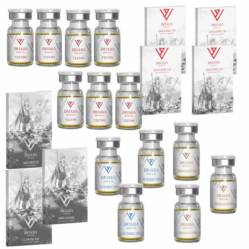 Extrém tömegnövelő csomag TESZT E DECA TREN A DIANABOL 16 hetes DRIADA