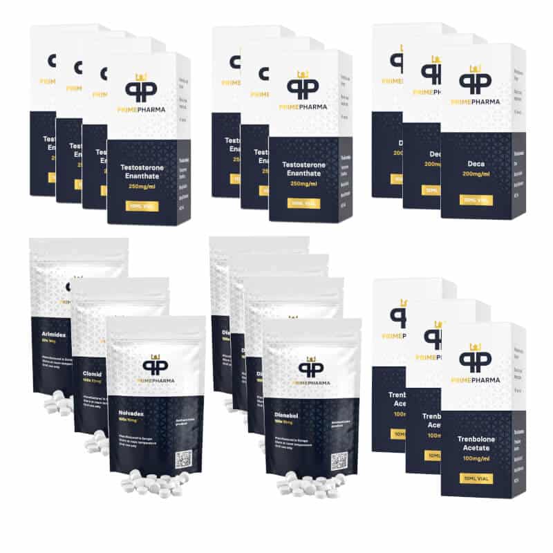Extrém Tömegnövelő Csomag TEST E DECA TREN A DIANABOL 16 hét Prime Pharma