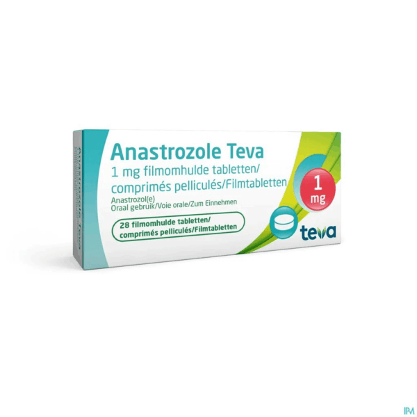 ANASTRAZOL 1 MG TEVA 28 TABLETTA