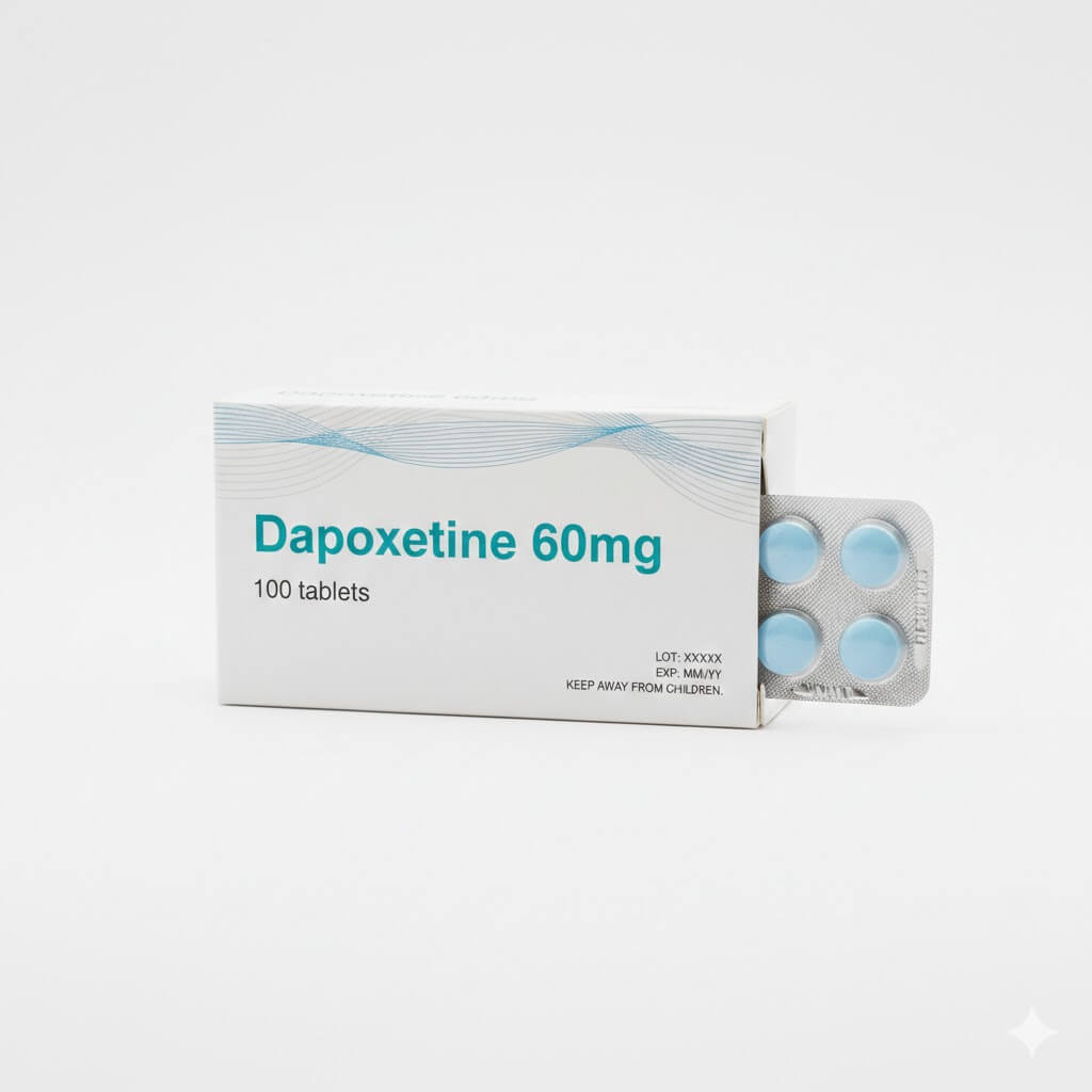 Dapoxetin 60 mg 100 tabletta