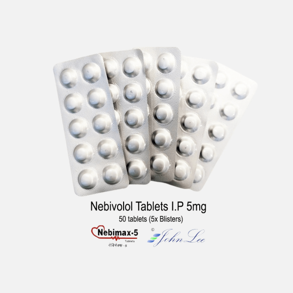 Nebivolol 5mg Nebimax 5 50 tabletta 5 buborékfólia Driada Medical