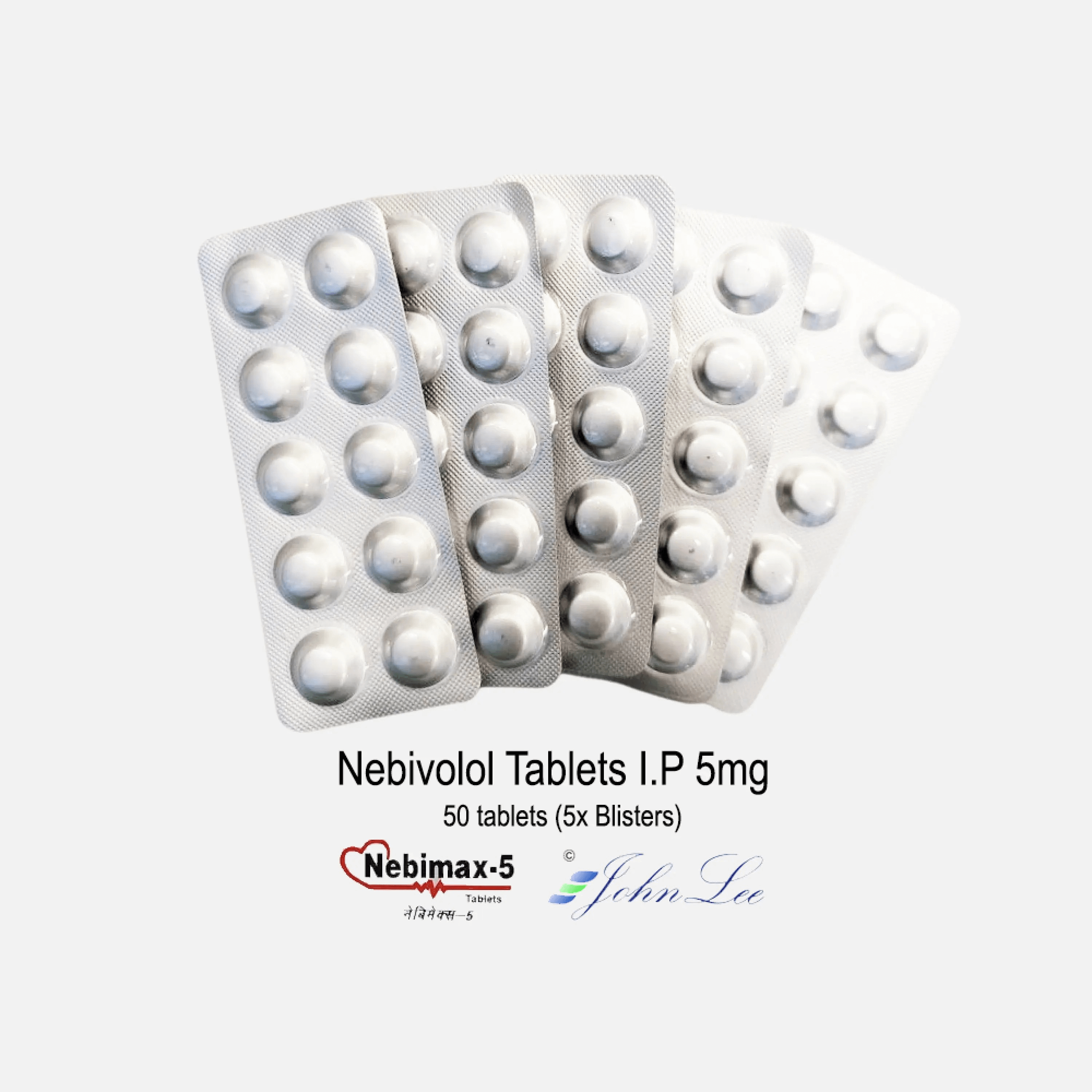 Nebivolol 5mg Nebimax 5 50 tabletta 5 buborékfólia Driada Medical