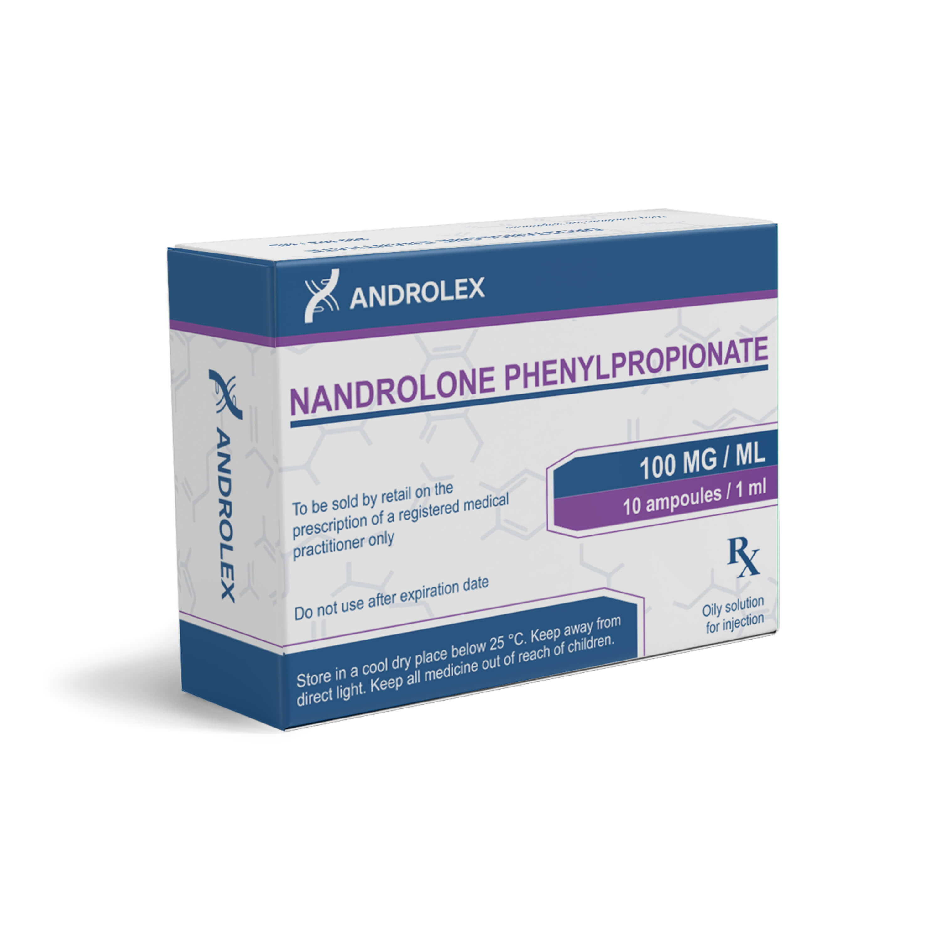 androlex ampulla doboz nandrolon-fenilpropionát