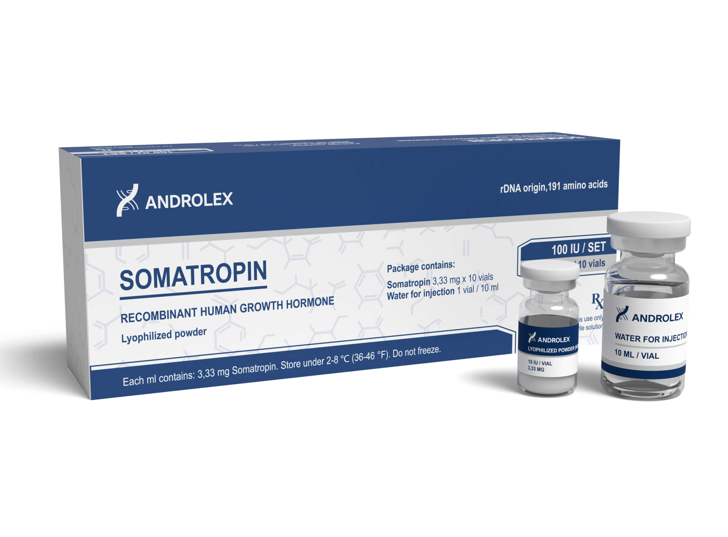 androlex magas GH por 100NE
