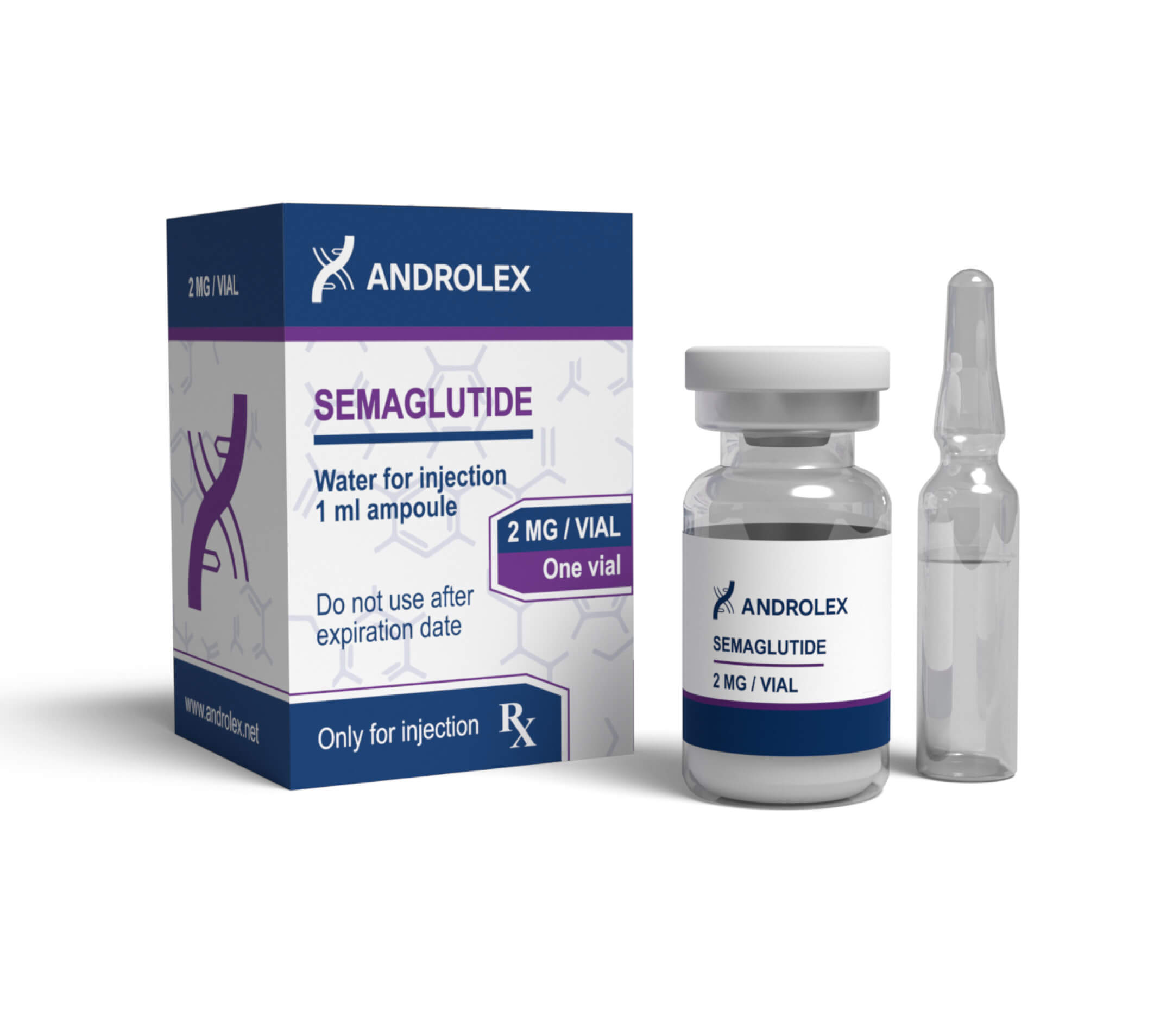 androlex szemaglutid 2 mg injekciós üveg